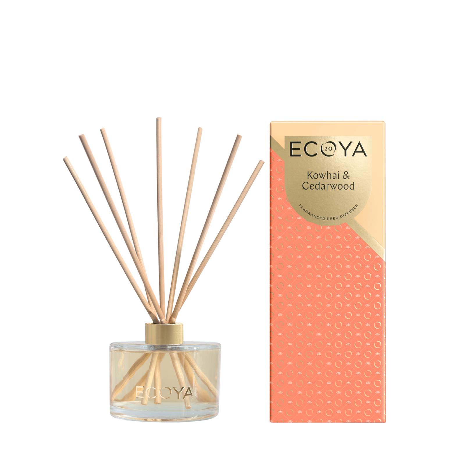 ECOYA Kowhai & Cedarwood Reed Diffuser 200ml